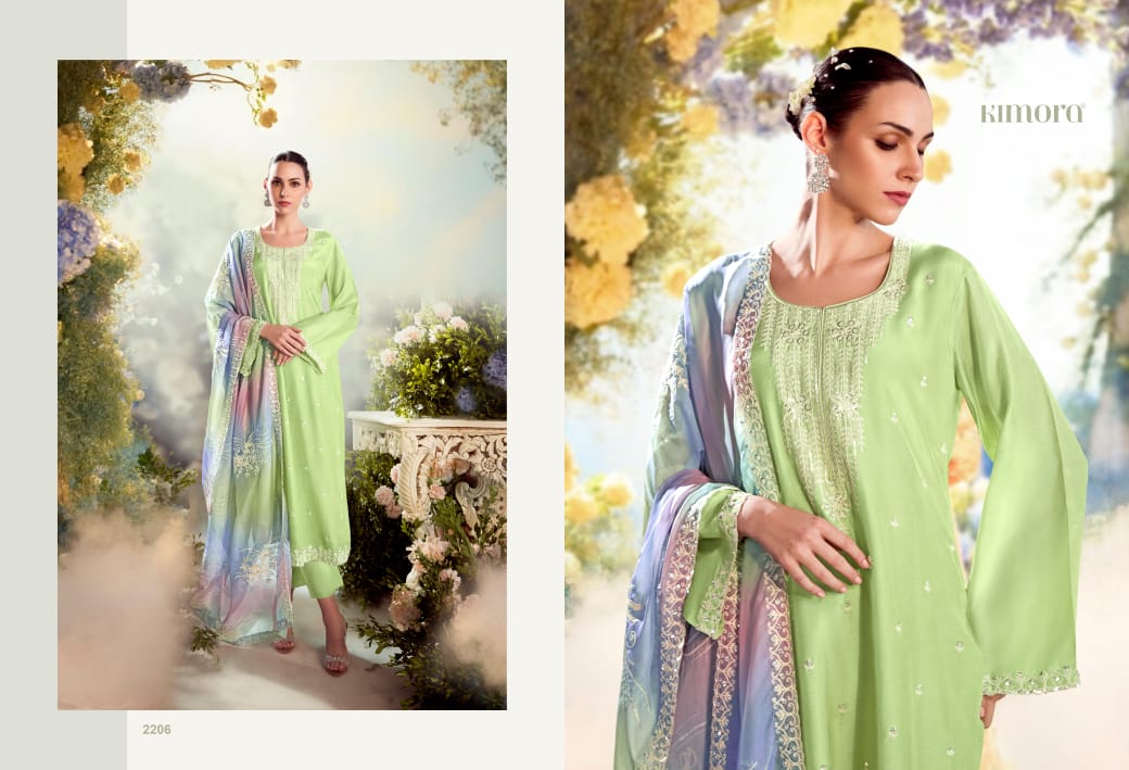 Dastoor By Kimora Heer Modal Embroidery Salwar Suits Wholesale Price In Surat
